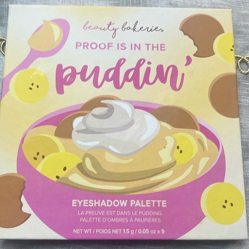 Proof is in the puddin Eyeshadow palette